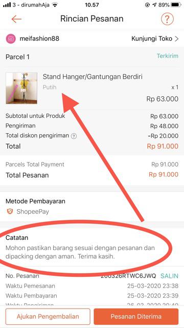 Stand Hanger/gantungan Berdiri