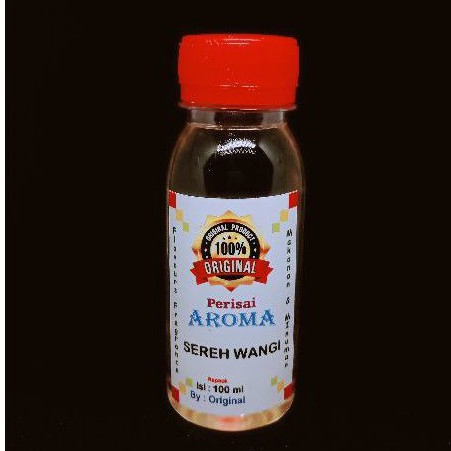 Essen Sereh Wangi. essence Sereh wangi. aroma biang sereh wangi 100ml
