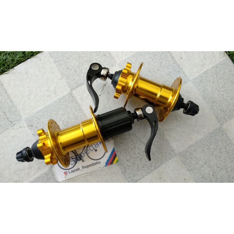 FREEHUB KK RIVAL HUB FREEHUB RIVAL 32 H Tromol Boss Hub 32 Hole Alloy FREEHUB JANGKRIK Sepasang