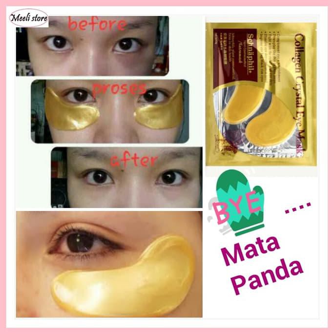 Masker Mata Gold Collagen Panda / MASKER KANTUNG MATA
