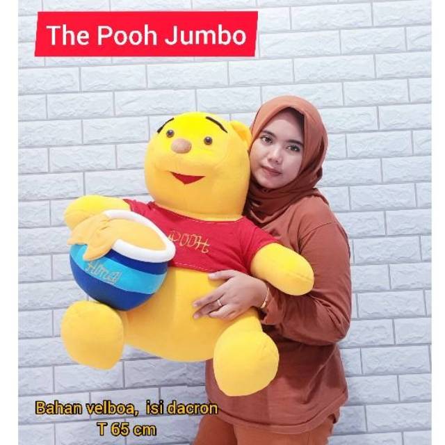 Boneka winnie the pooh jumbo