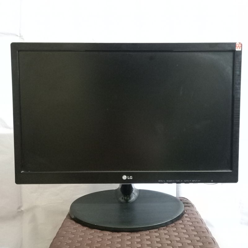 Jual Monitor LED 19 Inch Normal Mantap Lengkap Kabel | Shopee Indonesia