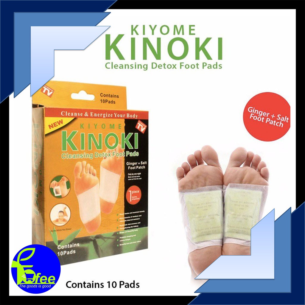 [IMPORT] - Kinoki Pad Gold Original Koyo Herbal Kaki Kinoki Gold Detox Original Isi 10 Pad