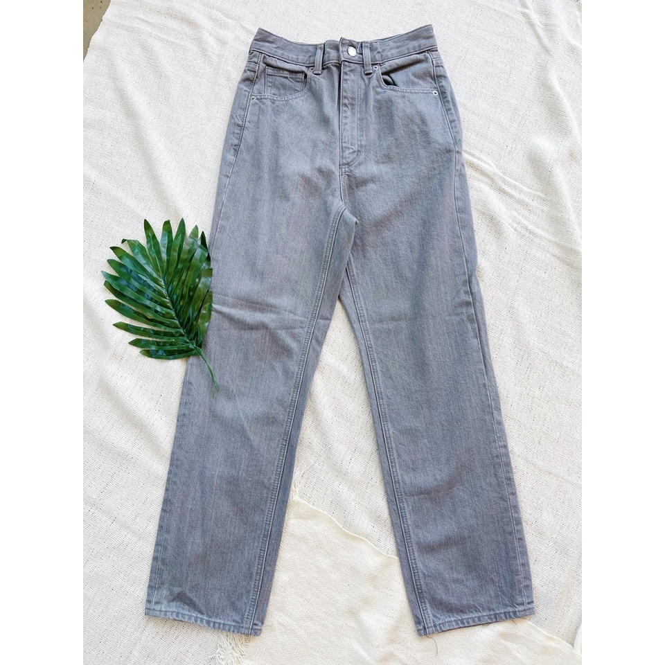 celana  uniqlo gu denim pants celana