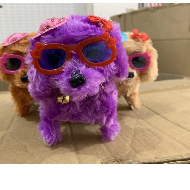 TREN BARU mainan anak boneka anjing ada suara lampu TREN BARU mainan anak boneka anjing ada suara lampu