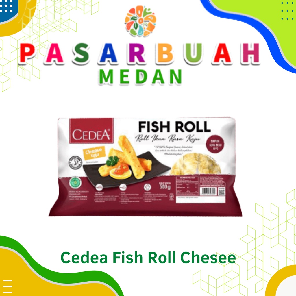 

Distributor CEDEA FISH ROLL CHEESE 500 GRAM - Pasar Buah Medan