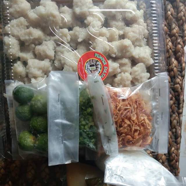 

Paket Tekwan Palembang komplit 1/2 kg