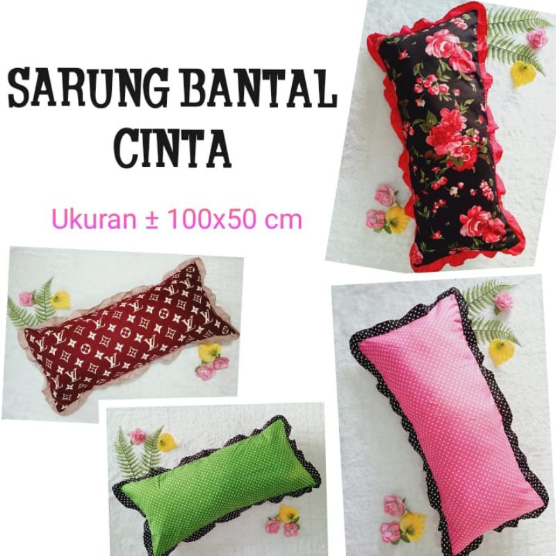 SARUNG BANTAL CINTA PANJANG JUMBO UKURAN ± 50X100 CM ANEKA MOTIF