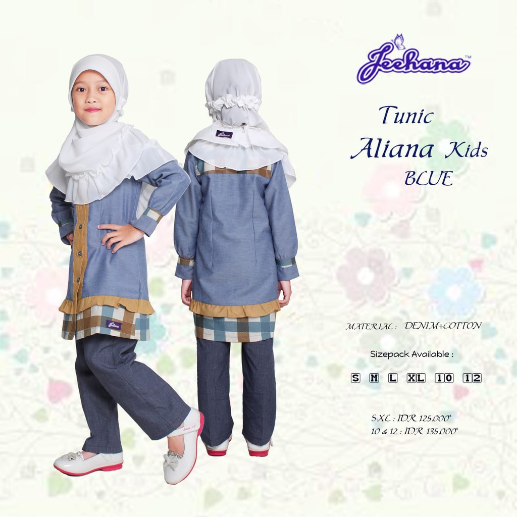 Tunik Aliana kids, by Jeehana