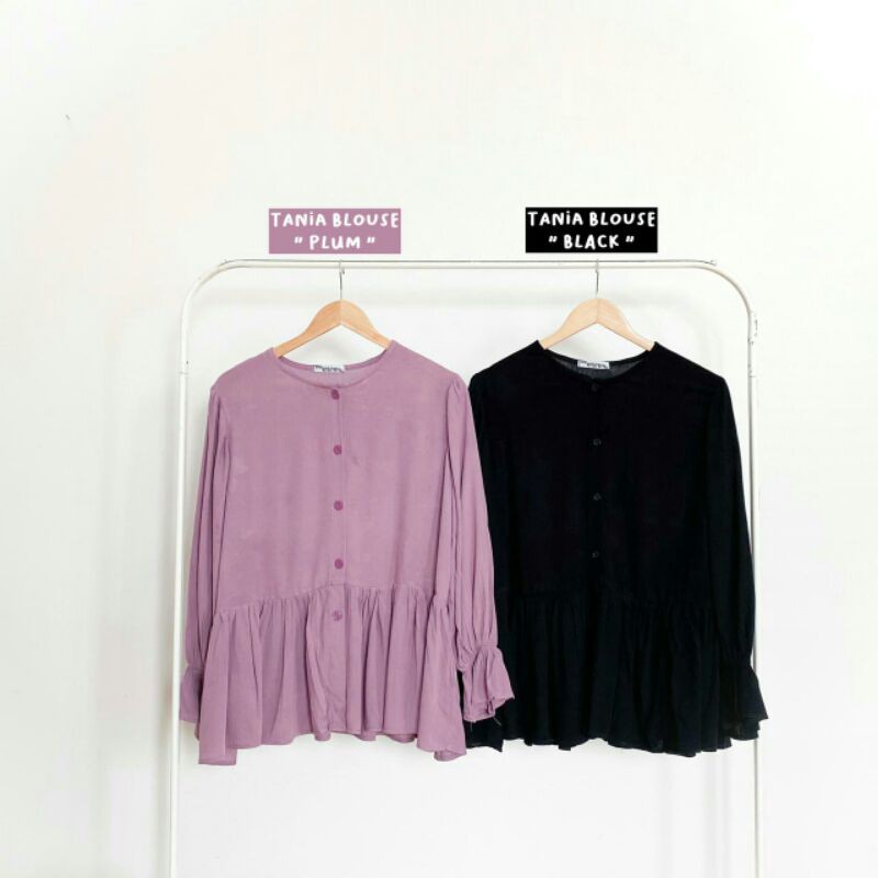 Oversize Blouse / Rayon Crinkle / S-XXXL