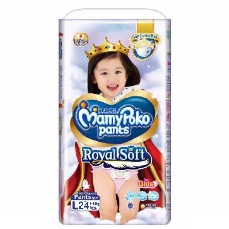 Mamypoko Pants Royal Soft - Girl L 24