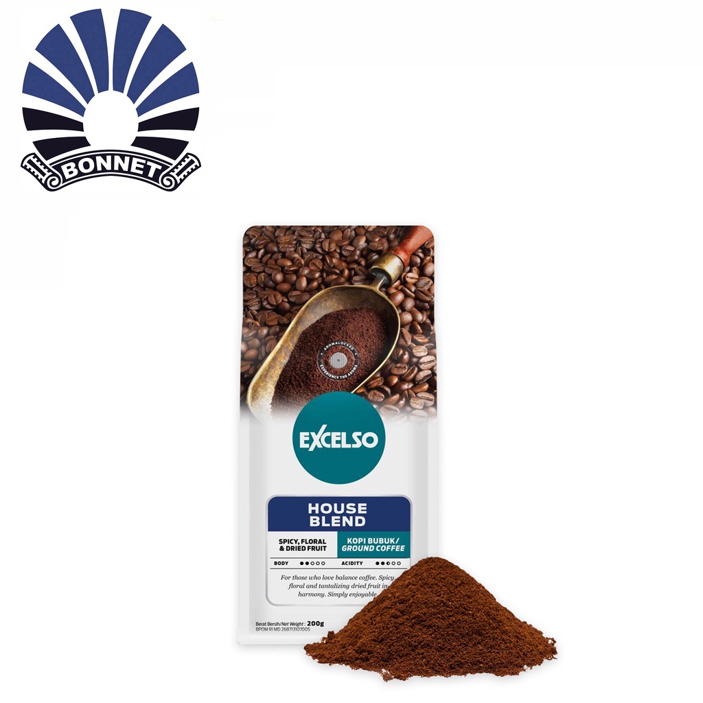 

KOPI EXCELSO HOUSE BLEND 200GR BB 8991002102644
