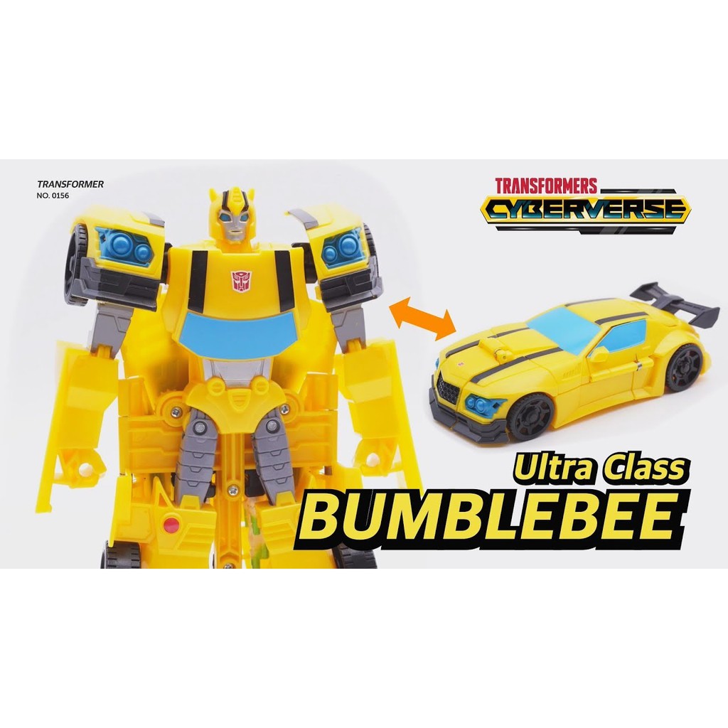 Mainan Transformers cyberverse bumblebee Transformer ORIGINAL Robot Mobil anak cowok