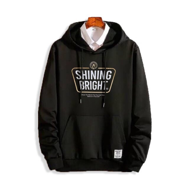 JAKET SWEATER HOODIE PRIA SHINING BRIGHT ORIGINAL PREMIUM