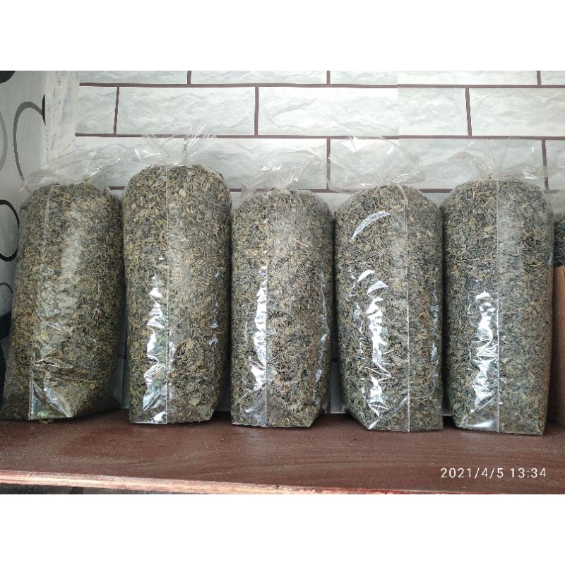 

1 Kilo Greentea Teh hijau super peluntur lemak Mbok Karti grade A dan grade B curah