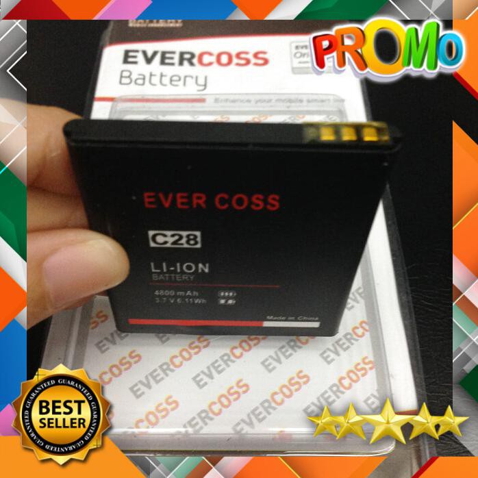 BATERAI EVERCOSS C28 4800MAH DOUBLE POWER EVERCOSS