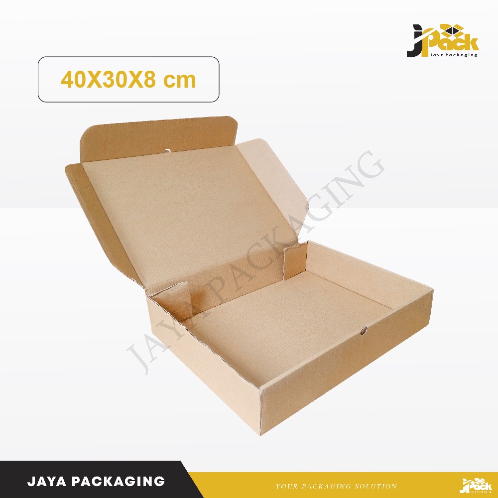 

Box 40X30X8 (ROBIN) cm Kardus/Karton/kemasan/paking/Hampers/Boxtas/boxcelana/boxBaju/Boxhoodie/boxJaket/tinggi8