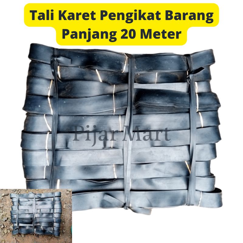 

20 Meter Tali Karet Pengikat Barang Bawaan Di Motor tanpa sambungan