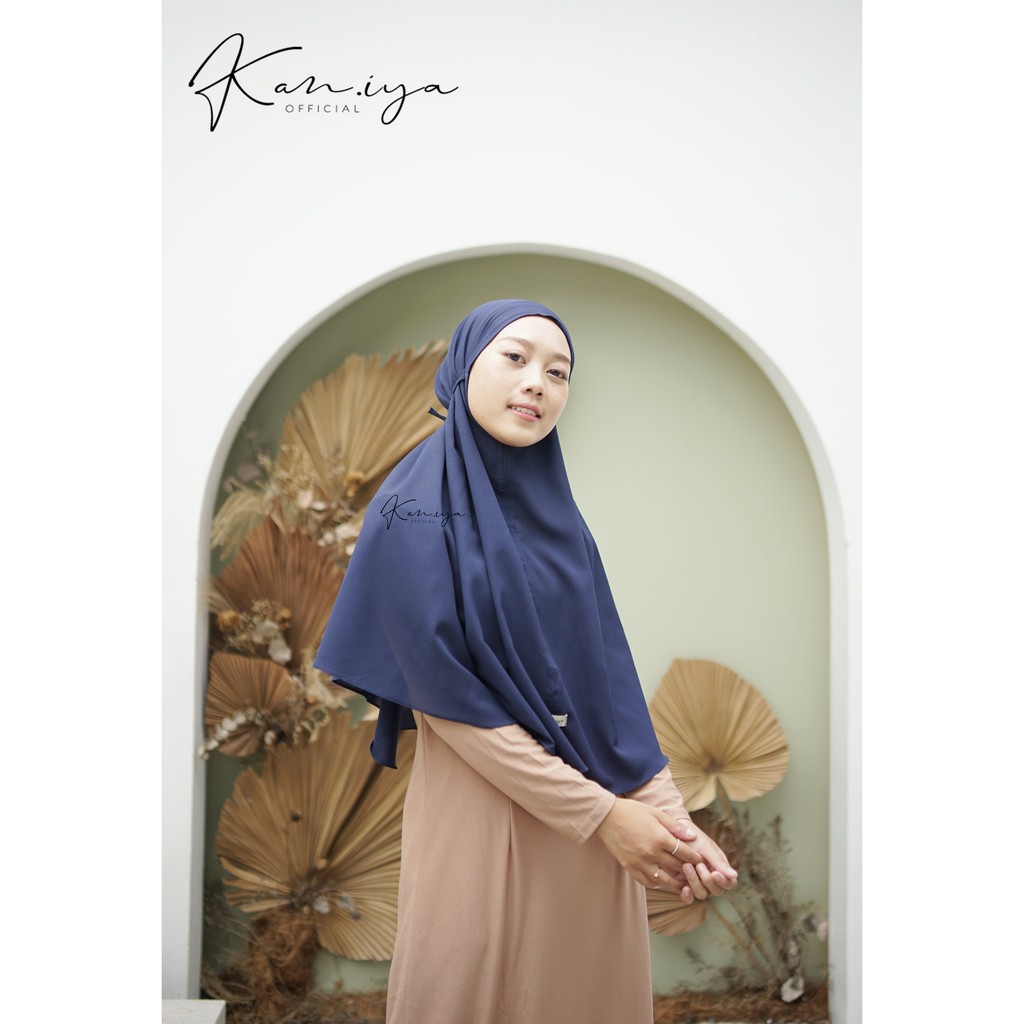 Hijab Bergo Maryam Tali Diamond Premium | Size M By Kaniya