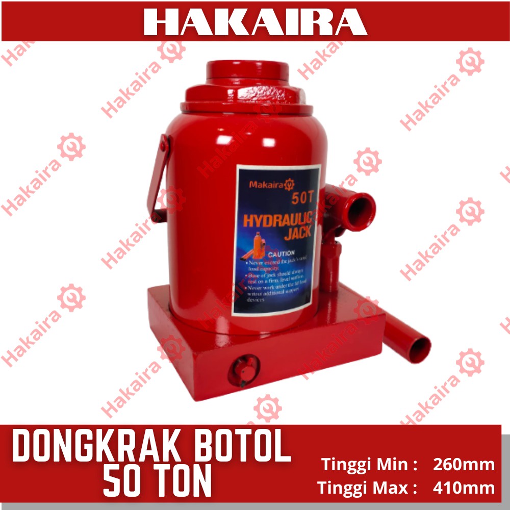 DONGKRAK BOTOL 50 TON HAKAIRA - HYDRAULIC BOTTLE JACK