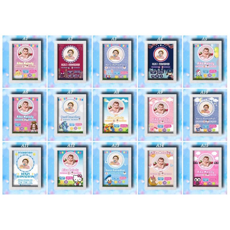 Harga Baby Biodata Frame Terbaru November 2021 Biggo Indonesia