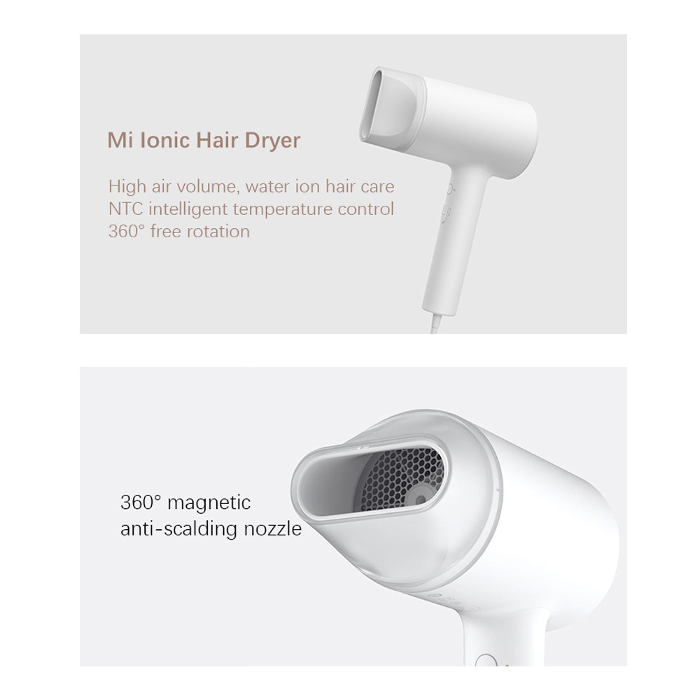 Mi Ionic Hair Dryer 1800W NTC Pengering Rambut