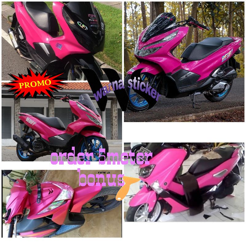 SEKOTLET WARNA PINK SKOTLET MOTOR WARNA PINK MAGENTA