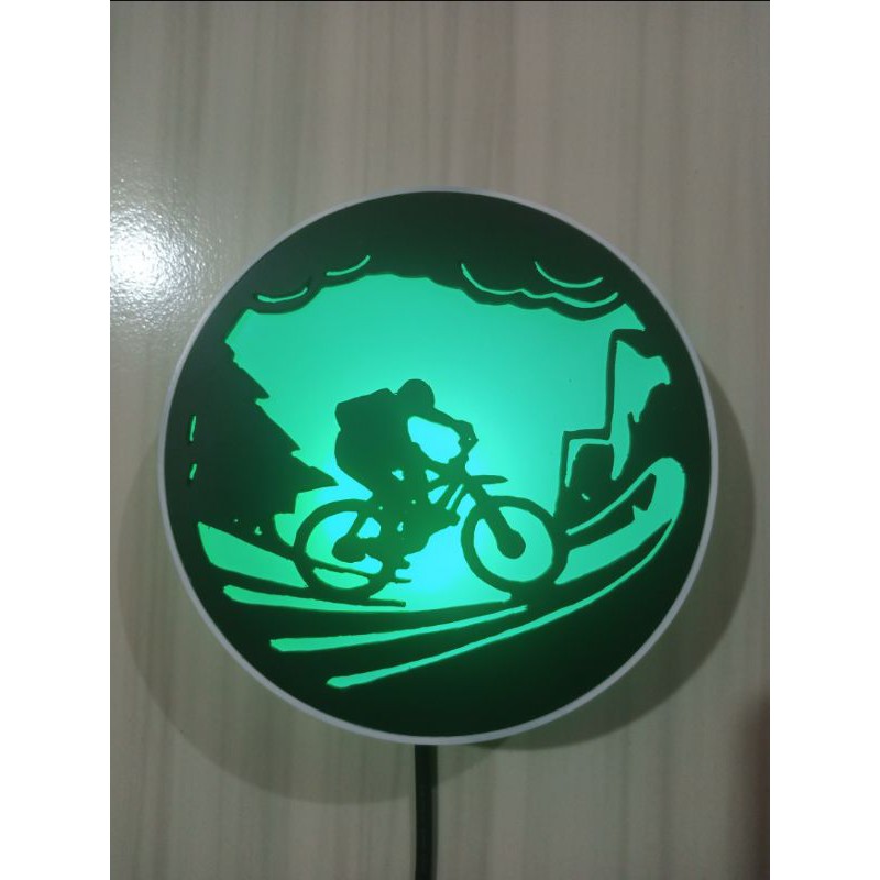 lampu hias led 3d karakter