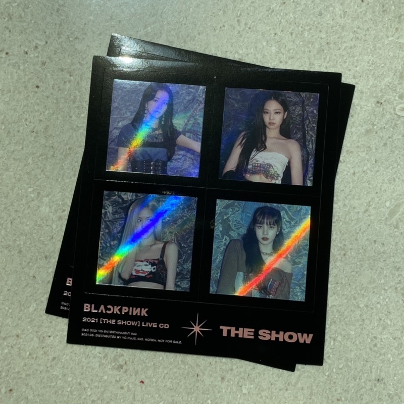 Blackpink The Show DVD Sticker