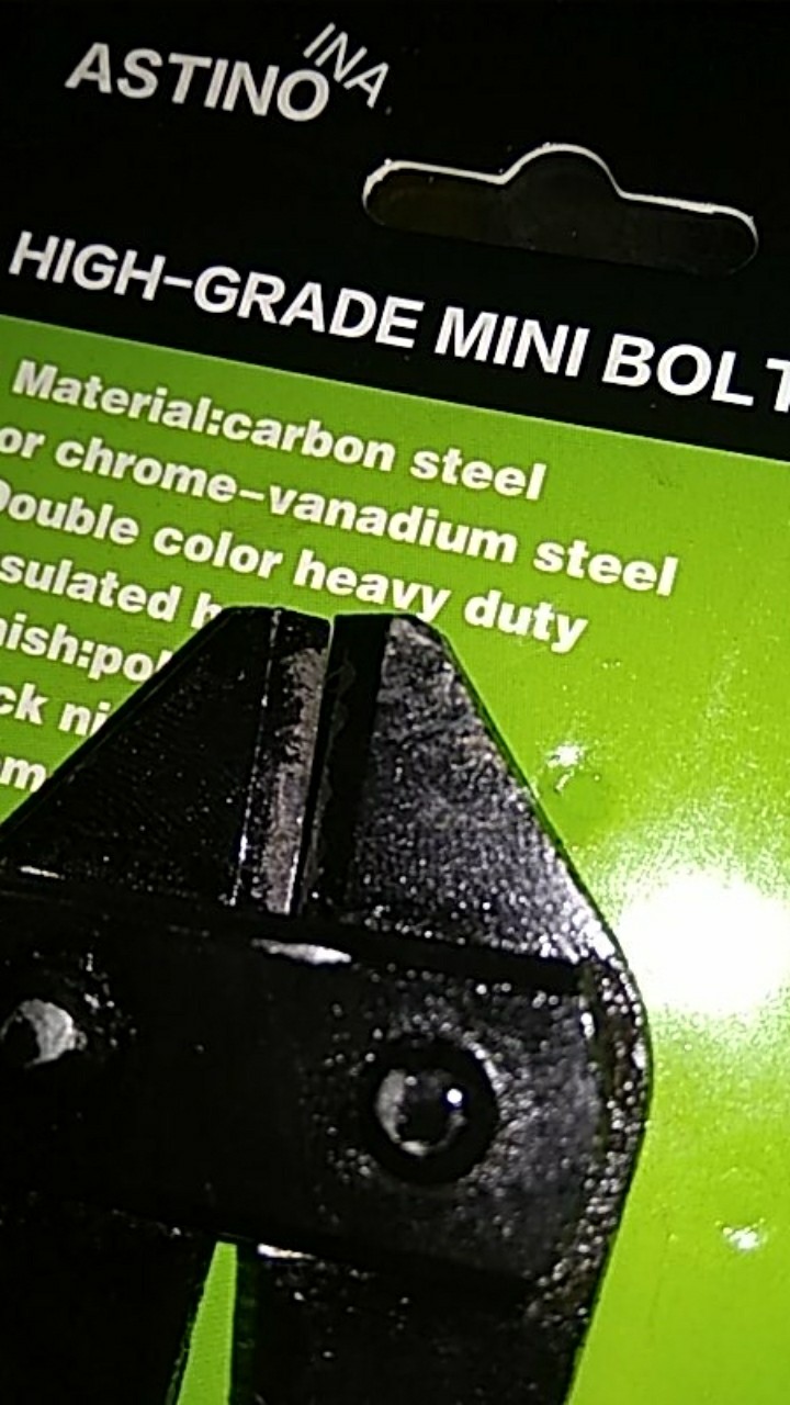 Gunting Beton Mini 8 Inc Bolt Cutter Inch Pemotong Paku Inci Tang Potong Kawat Besi 22cm 9dim