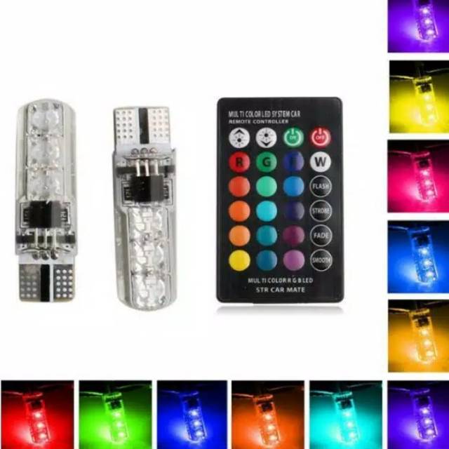 Lampu LED cucuk +remot