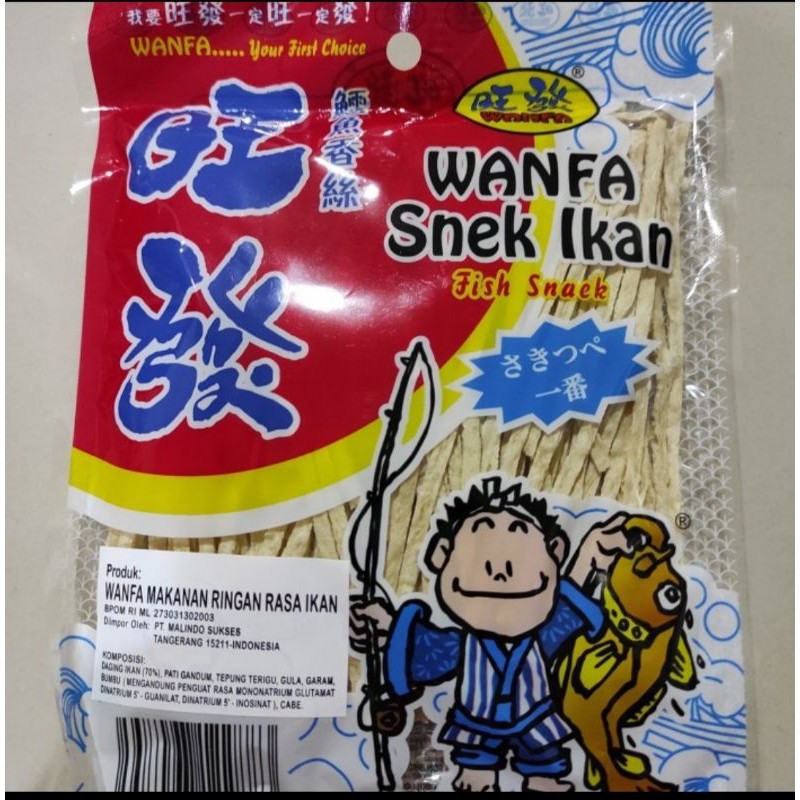 

Wanfa Snek Ikan 50gr