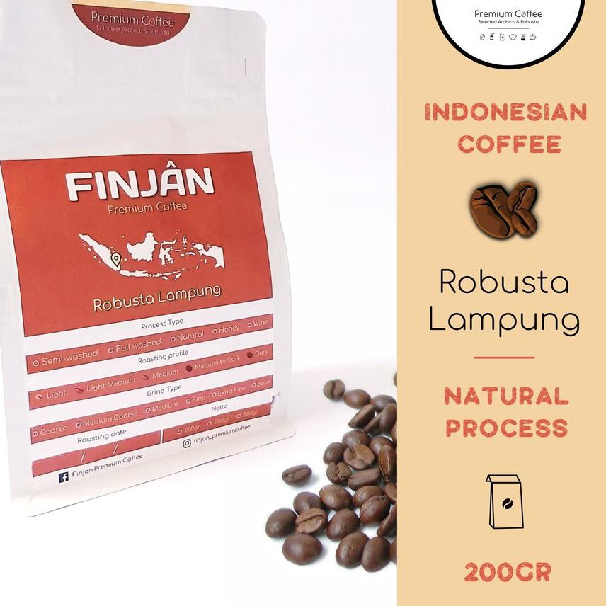 

Koleksi Terbaru ✻ Kopi Robusta Fine Lampung | Natural Process 200g-500g+