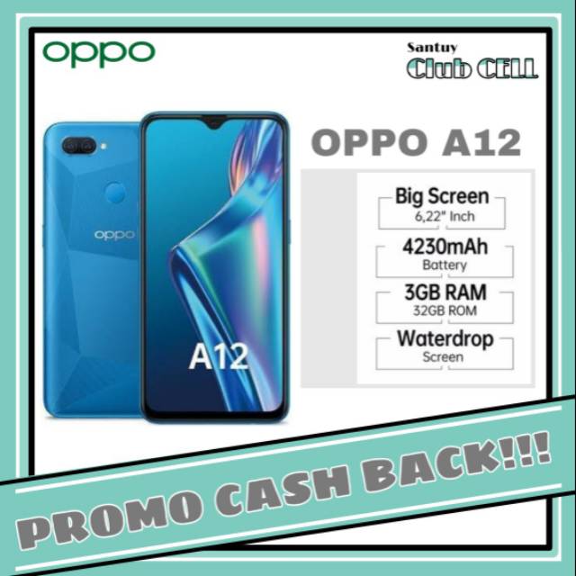 OPPO A12 RAM 3GB