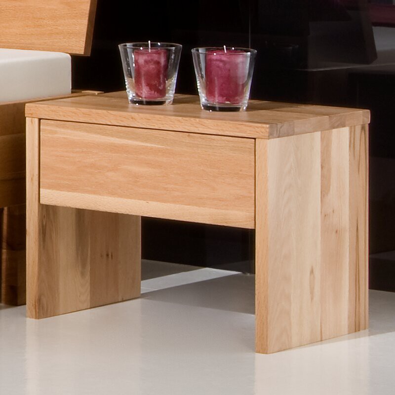 Drawer Bedside Table Minimalis Meja Kamar Tidur Laci 1 Jati Belanda