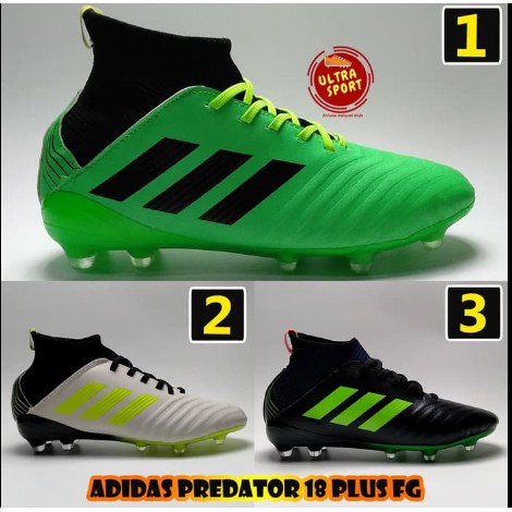 Sepatu Sepak Bola Adidas Ace 17.3 FG - Green/ Orange/ Black