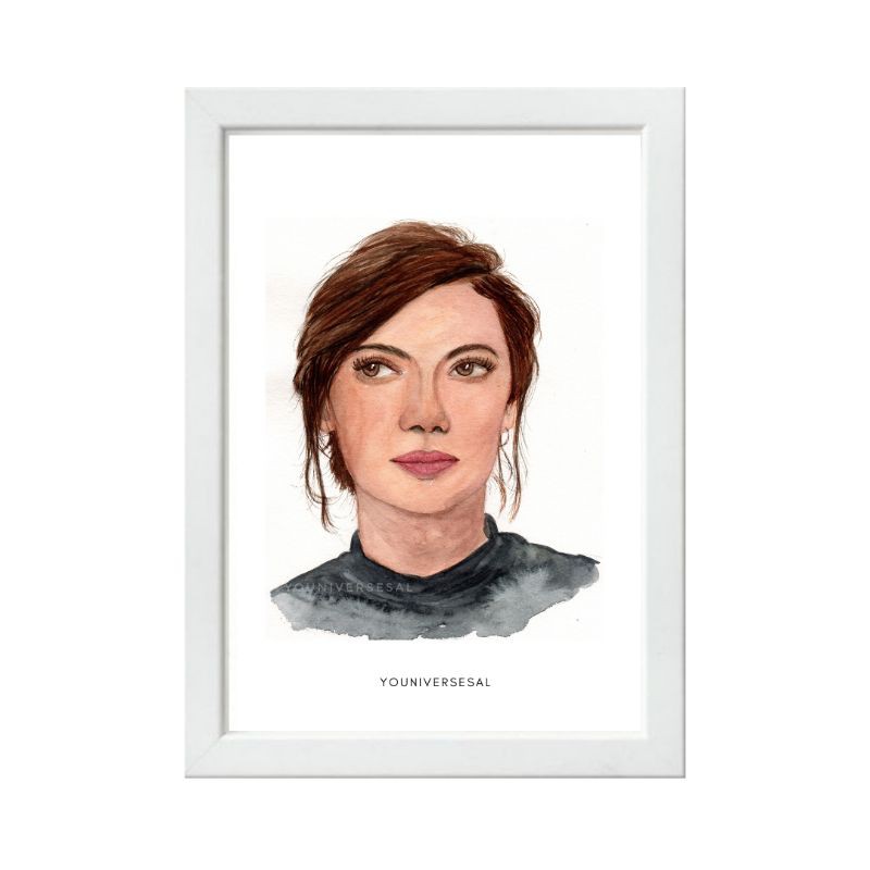 

Portrait Watercolor Illustration 1 Face Head Shot