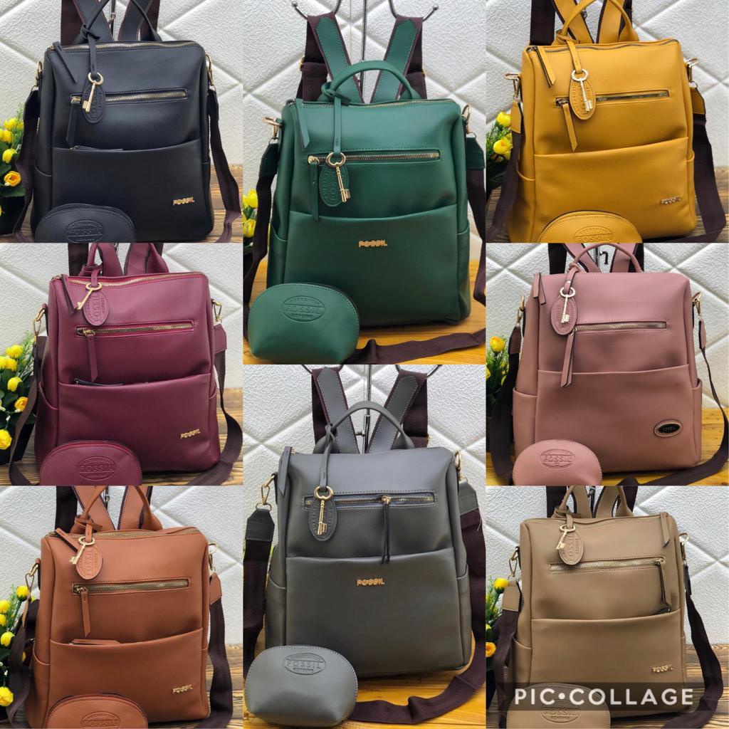 TAS WANITA 3 RES  FREE POUCH UK32X34CM KODE 731