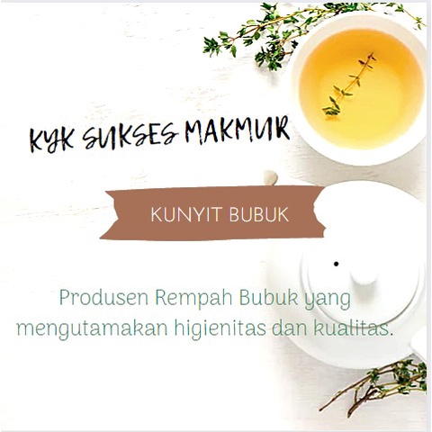 

ADY78 Kunyit Bubuk Murni - 1 Kg