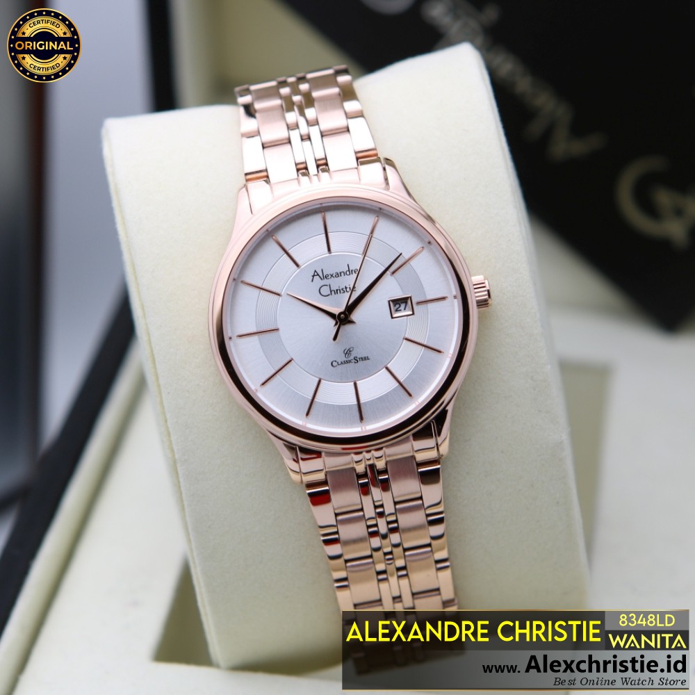 Model jam tangan alexandre christie wanita terbaru 2021