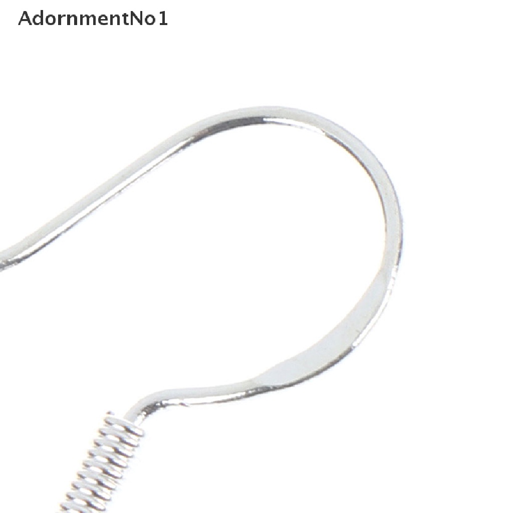 (AdornmentNo1) 50pcs / Set Kait Anting Gantung Sterling Silver 925 Untuk Perhiasan Wanita DIY