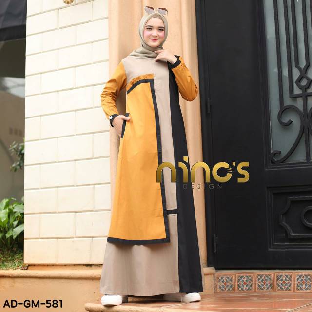 Ready gamis 581 ori by Ninos Design