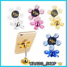 HOLDER UNTUK HP MOTIF VIP / CAR HOLDER MOTIF BUNGA / FLEXIBLE PHONE HOLDER