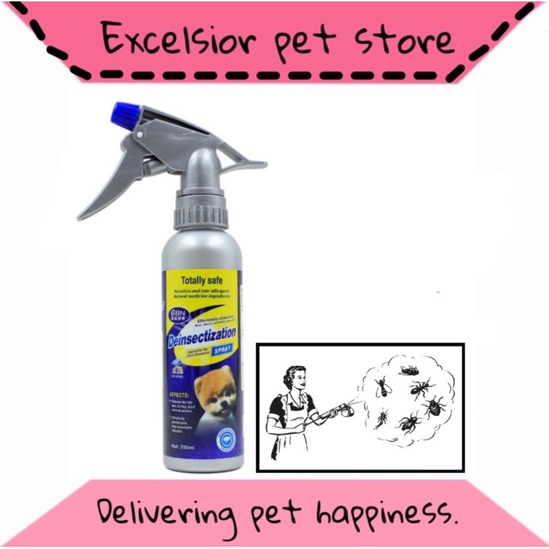 Spray Potty Traing Puppy / Dog Anti Mites Kutu / Anti Chew