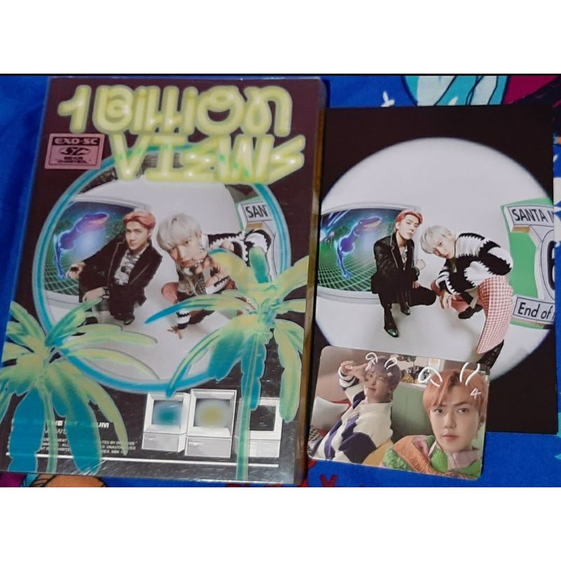 ALBUM ONLY EXO-SC PARADISE VER + POSTCARD+PHOTOCARD