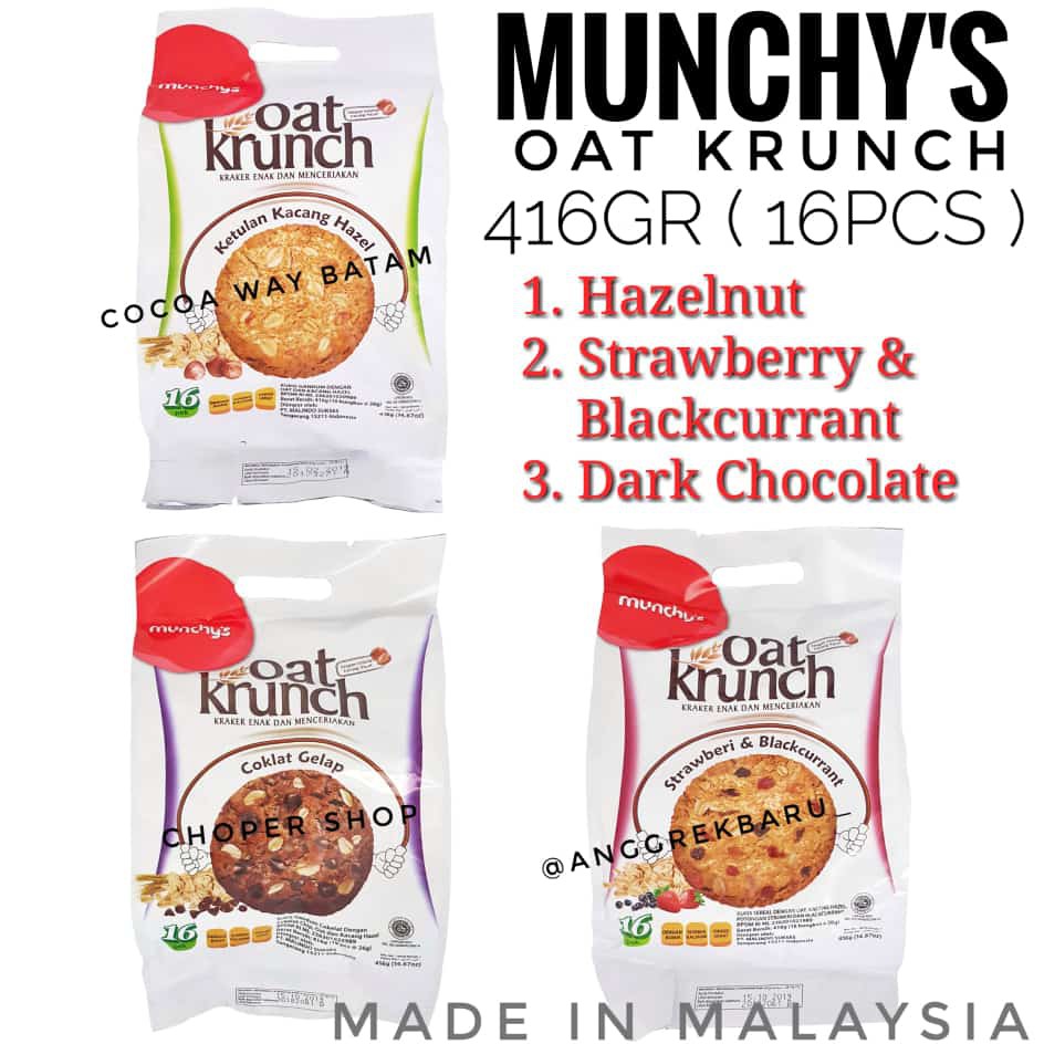 

Munchy's Oat Krunch 416gr