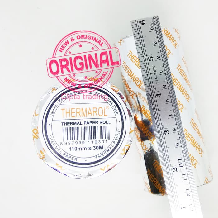 

Kertas Thermal / Thermal Paper - Thermarol - 110mm x 30Meter