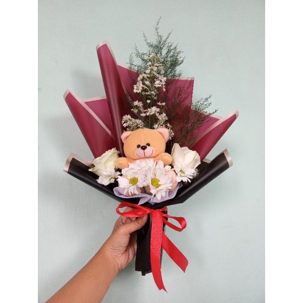 Buket bunga/buket boneka/buket wisuda/buket semarang