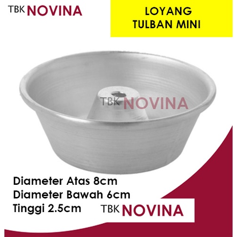 [1 PCS ] LOYANG TULBAN MINI Diameter 8 &amp; 10