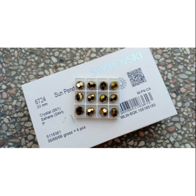 Swarovski Bulat 8 mm DORADO
